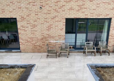 Aménagement d’une terrasse à Genappe, Loupoigne